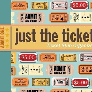 Just the Ticket Stub Organizer